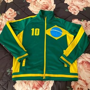 Brazil Team Jacket Mens/ Unisex for World Cup